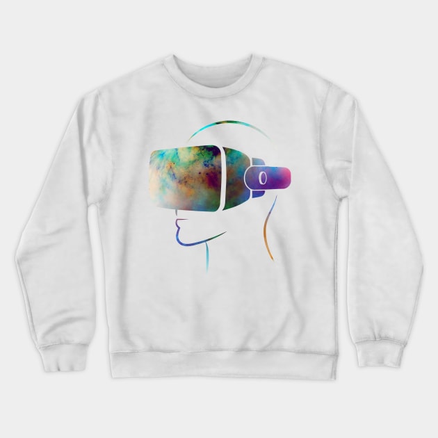 VR Crewneck Sweatshirt by HANART